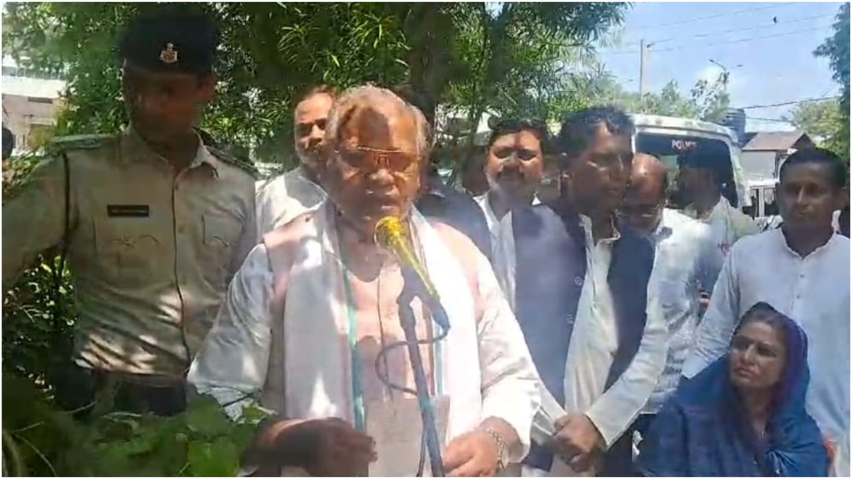 Bihar News : Jitan Ram Manjhi targeted congress party rahul gandhi and Mamata Banerjee