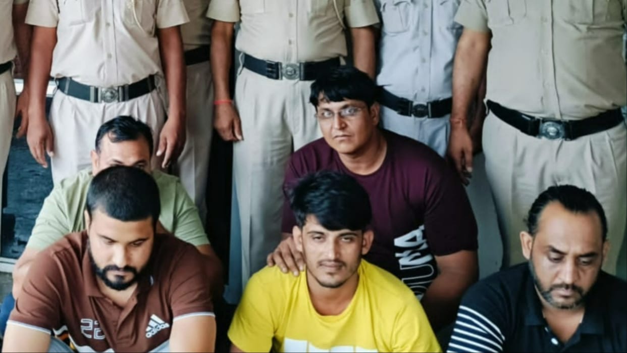 Haryana: Five accused were arrested who were bringing liquor from Rajasthan