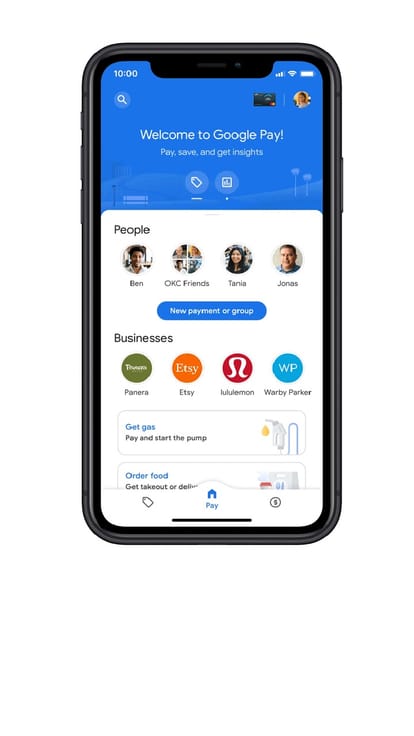 Google Pay Transaction History