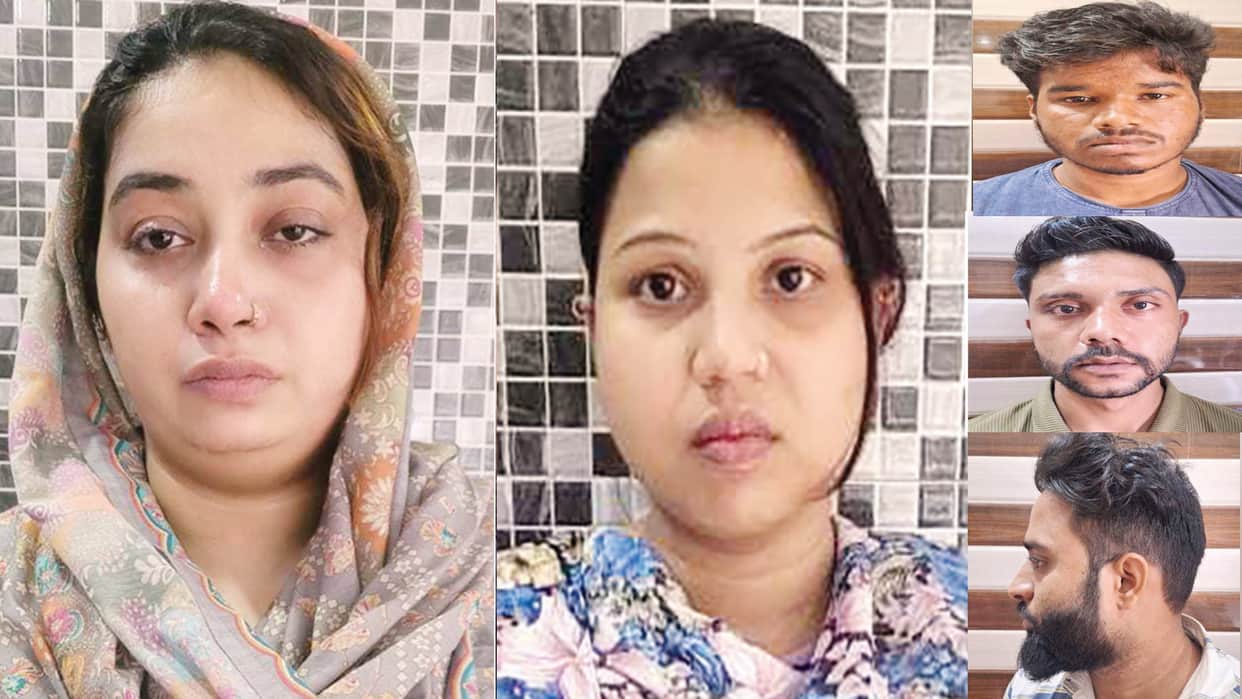 Seven people including two women and five youths arrested in Meerut honey trap case