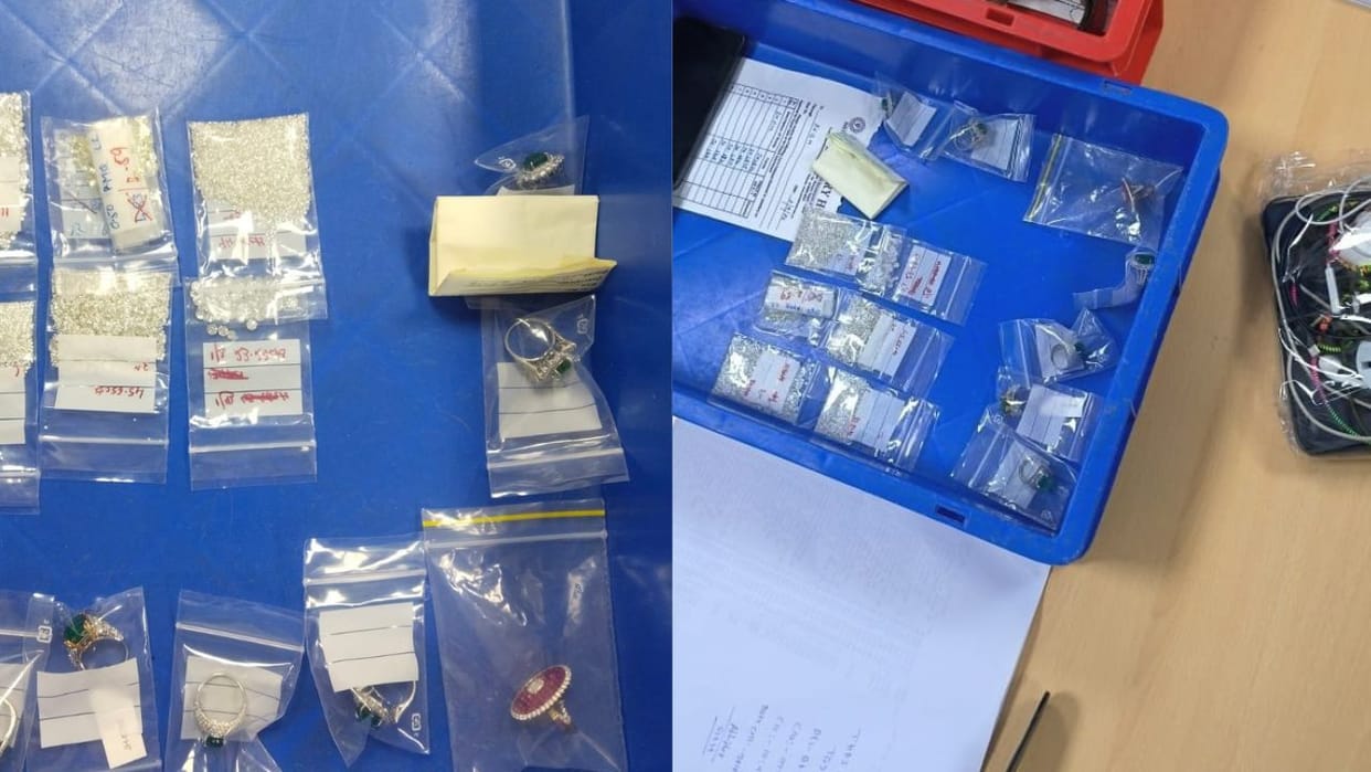 Delhi Suspect caught at Delhi airport 163 grams of diamonds found during investigation, CISF took action