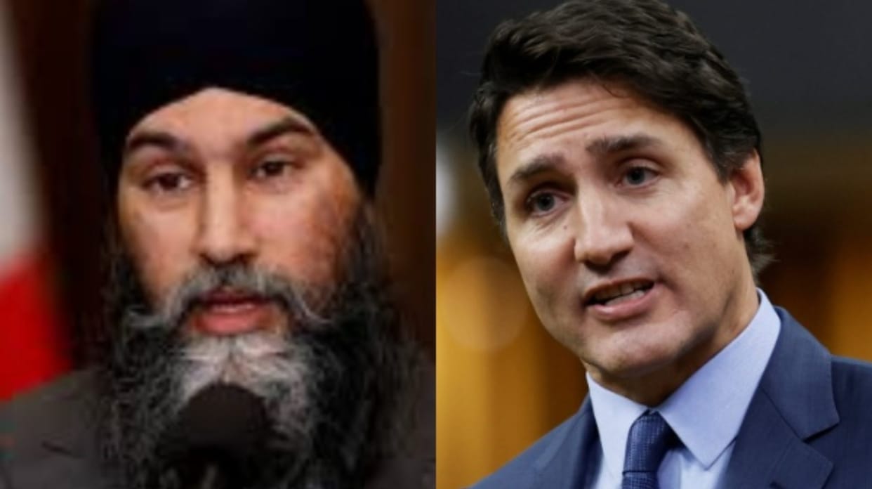 Jagmeet Singh led party in Canada withdraws support to PM Justin Trudeau Government news in hindi