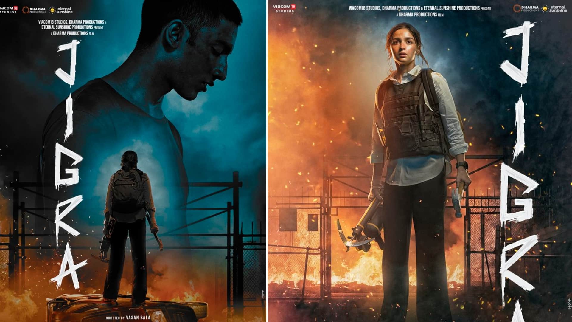 Alia Bhatt New Poster From Jigra Out Vedang Raina Movie Teaser Trailer will release on this date Vedang Raina