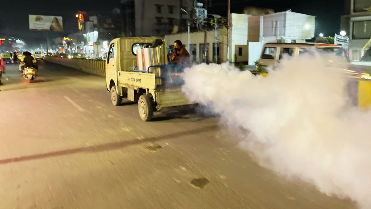 Mosquito menace increasing in Varanasi due to roster wise fogging route plan