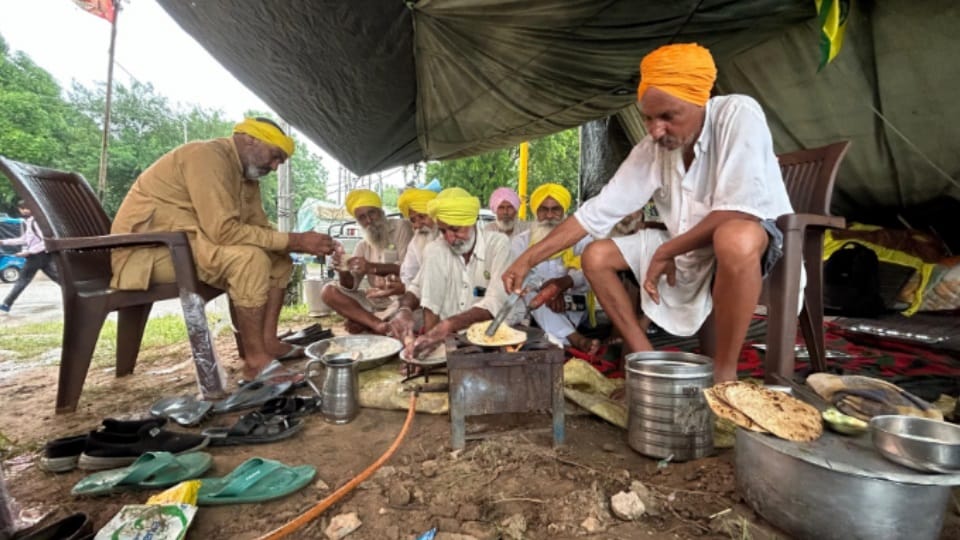 Kisan Andolan update news in chandigarh