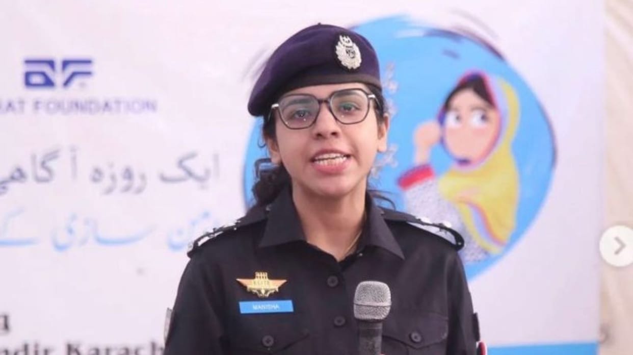 Sindh's first female Hindu police officer said I hope girls in our community are inspired by my story