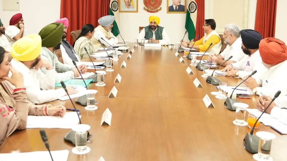 Punjab Cabinet meeting today key proposals approved CM Bhagwant Mann