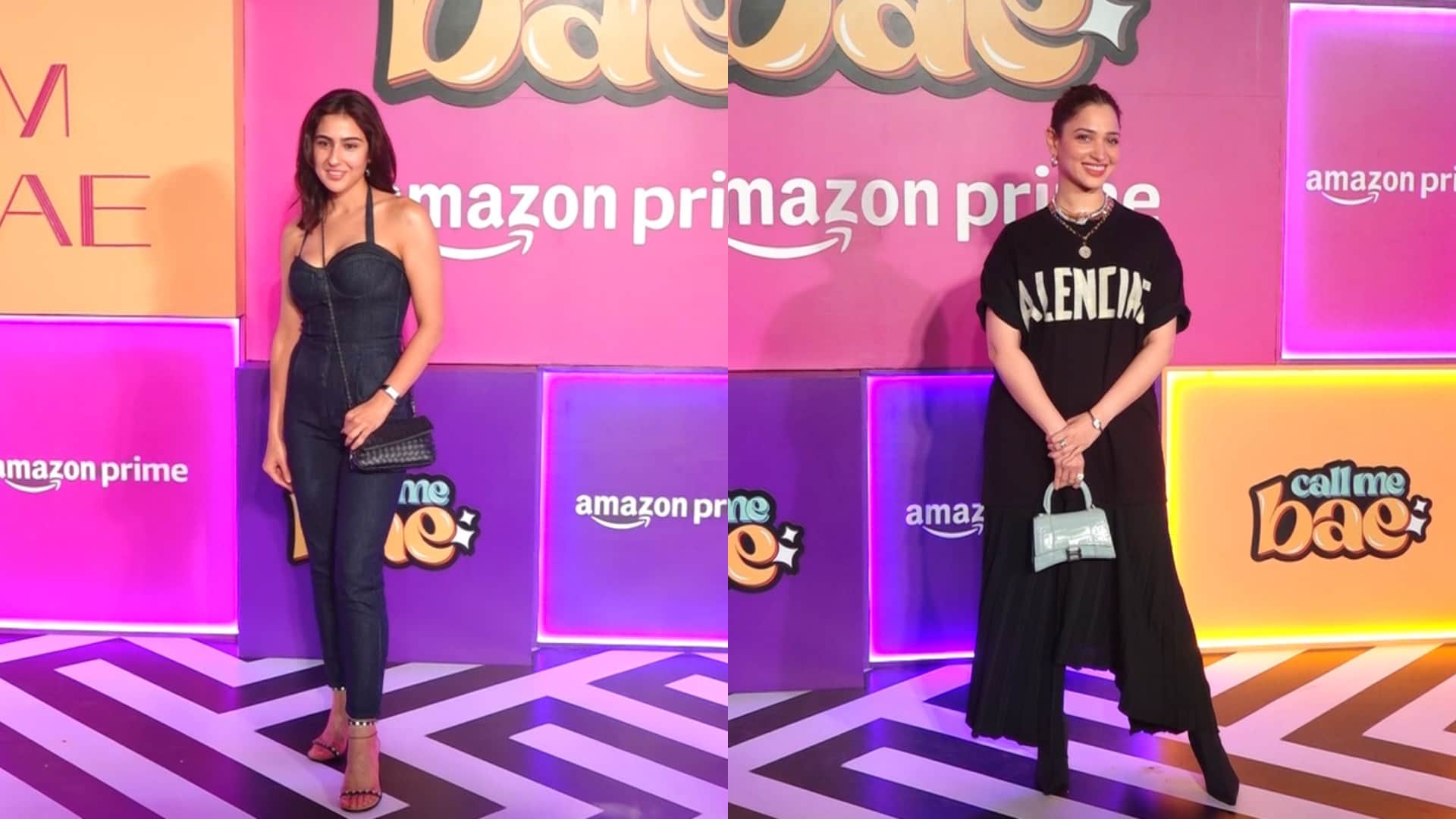 Call Me Bae Premiere Famous Celebs Attends Event Karan Johar Suhana Khan Sara Ali Khan Khushi Kapoor