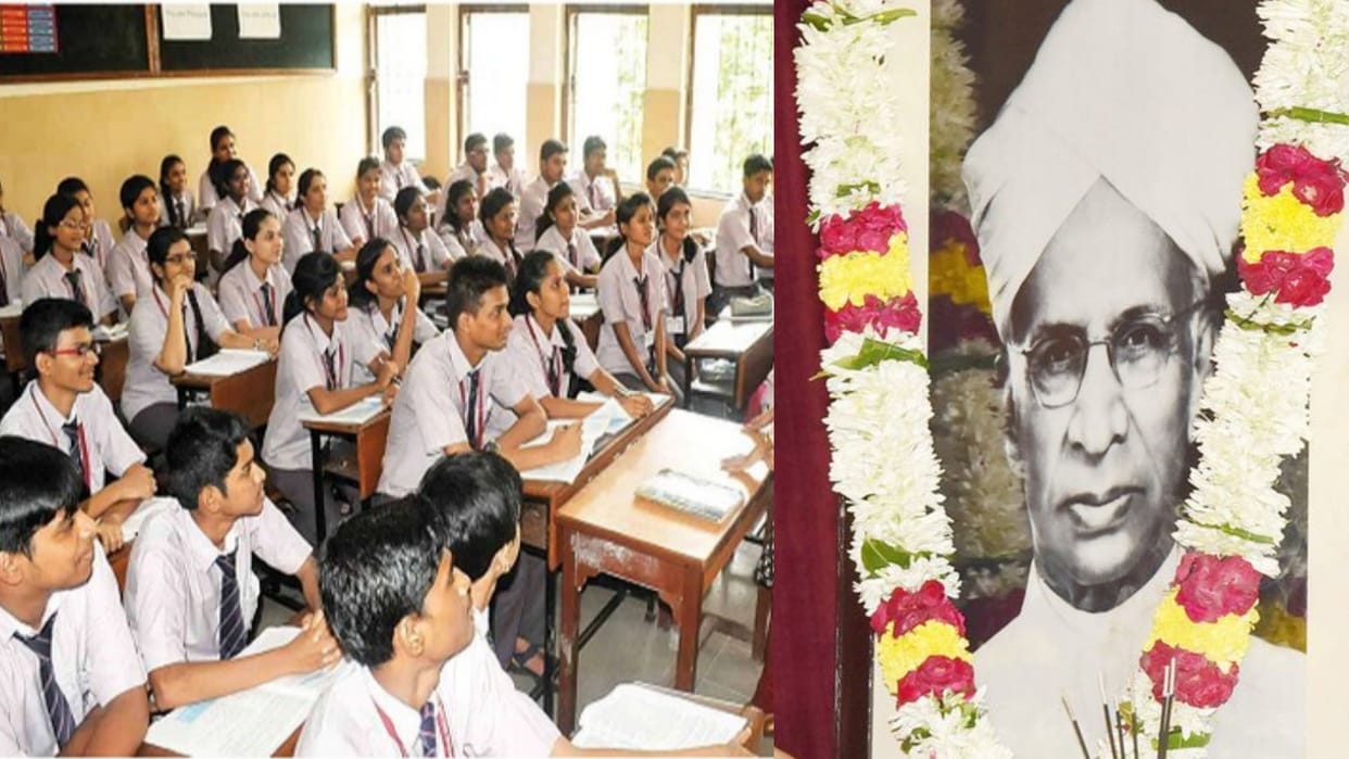 Dr Sarvapalli Radhakrishnan Teachers Day Best Education helps in eternal and spiritual growth