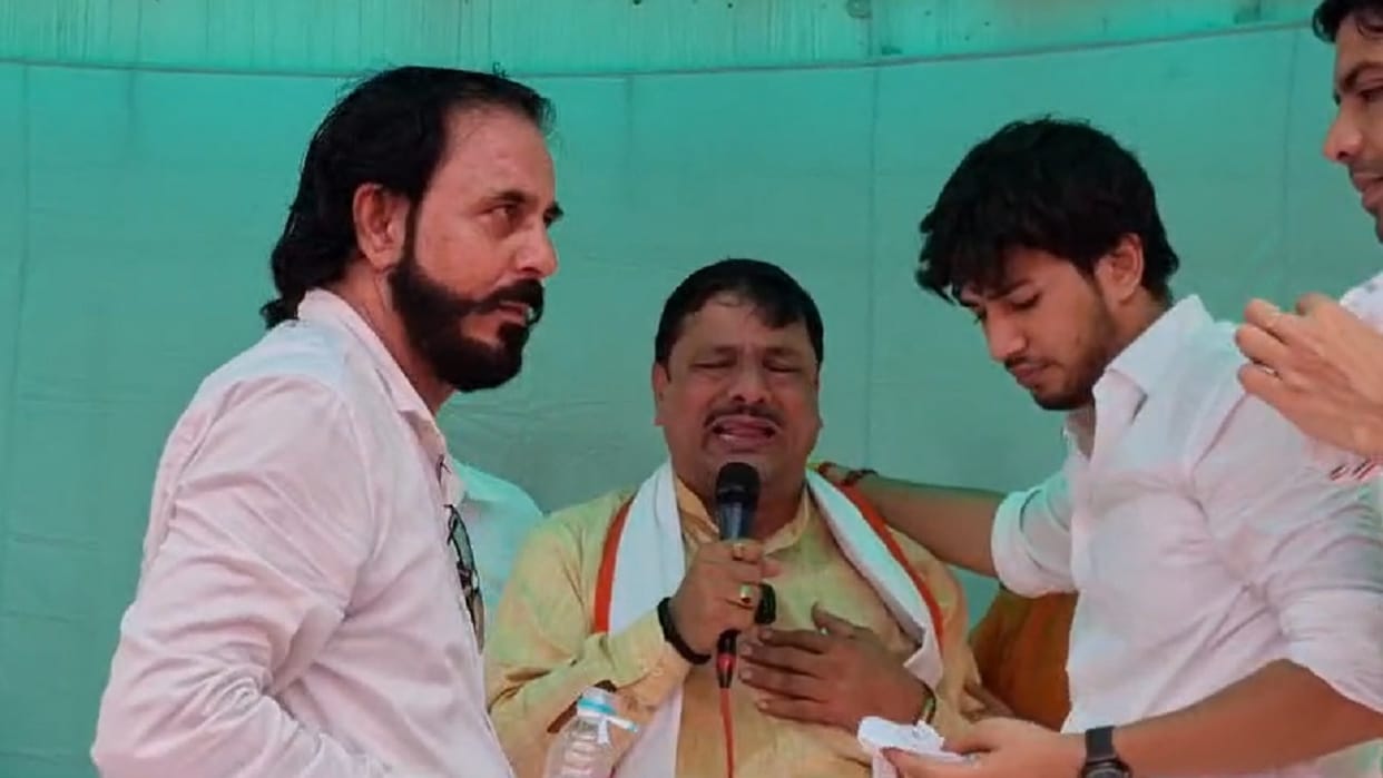 Naresh Kaushik got emotional after his ticket was cut from BJP in Bahadurgarh