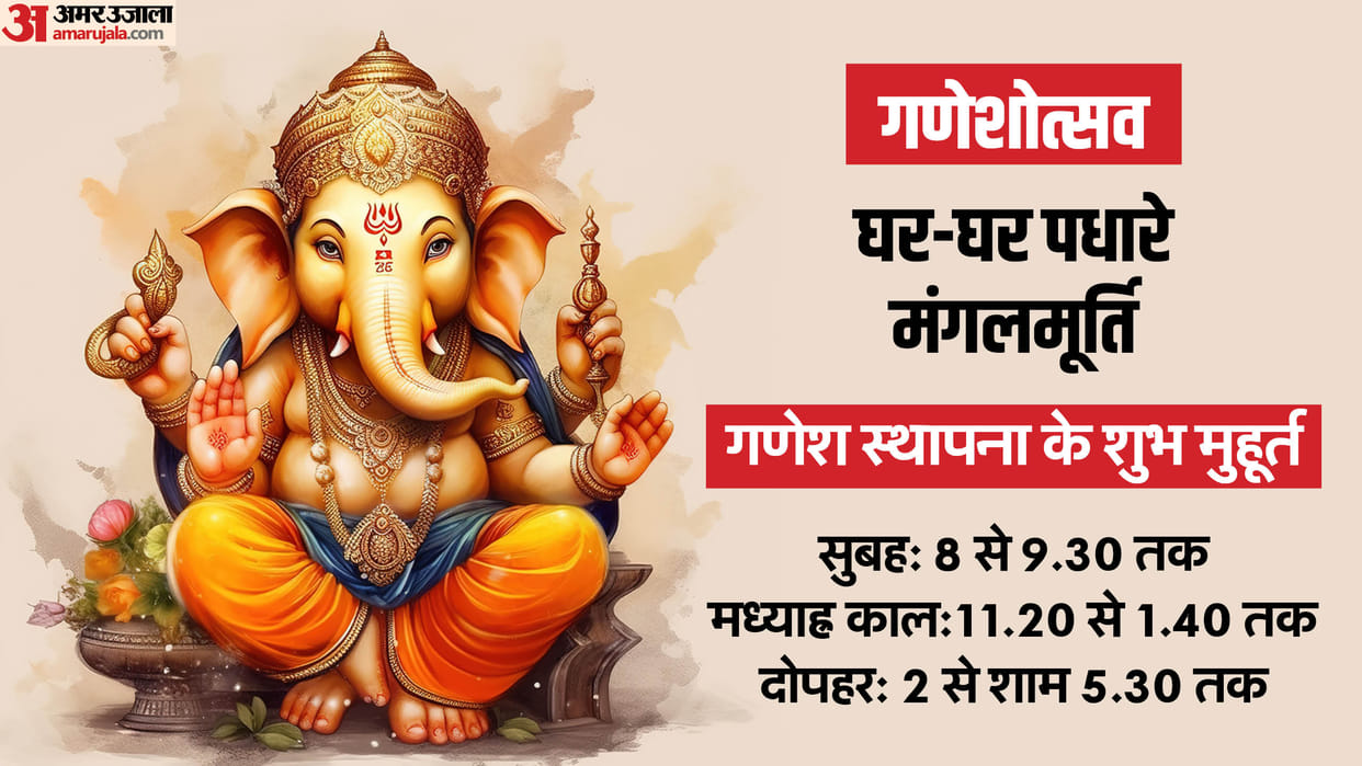 Ganesh Chaturthi 2024 Date Ganesh Ji Sthapana Shubh Muhurat And Puja Vidhi in Hindi