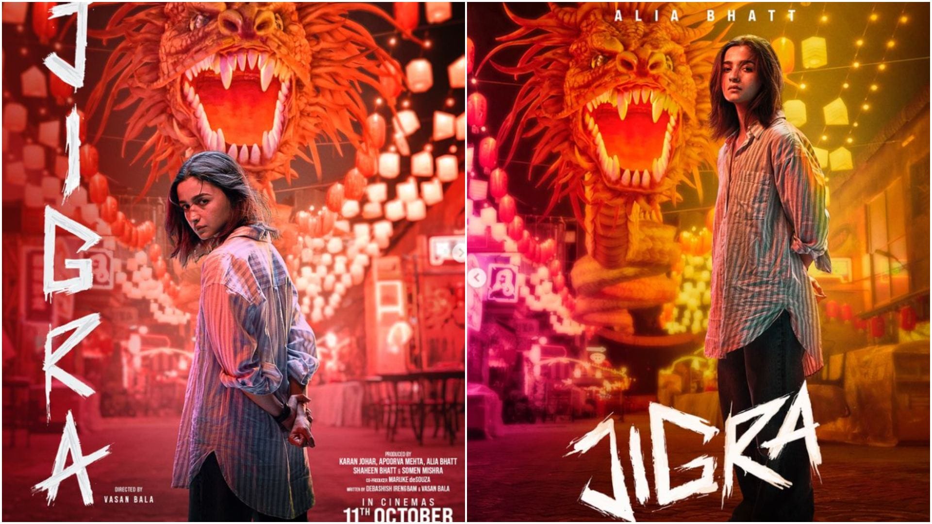 Alia Bhatt New Poster From Jigra Out Vedang Raina Movie Teaser Trailer will release on this date Vedang Raina