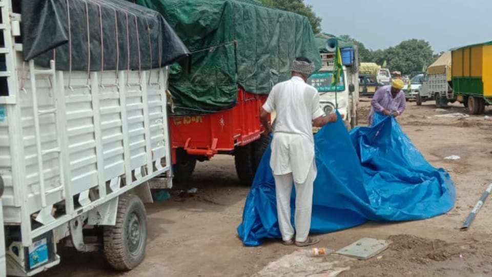 Kisan Andolan in Chandigarh all update news
