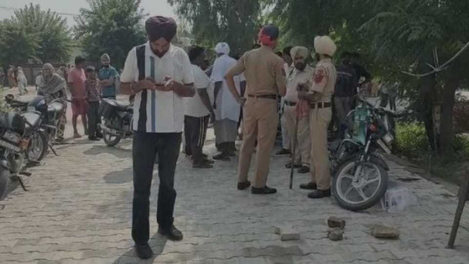 Firing again in Firozpur bike riders fired on agent outside of the house