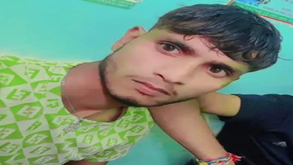 Young man committed suicide by hanging himself on a tree