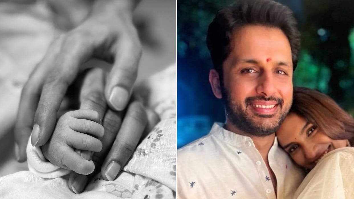 Telugu actor Nithiin wife Shalini Kandukuri blessed with baby boy actor welcomes NEWEST STAR share special pic