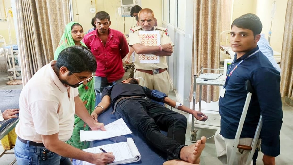 Rajasthan : Troubled by blackmailing of a woman, a man consumed poison, she was defaming him on social media