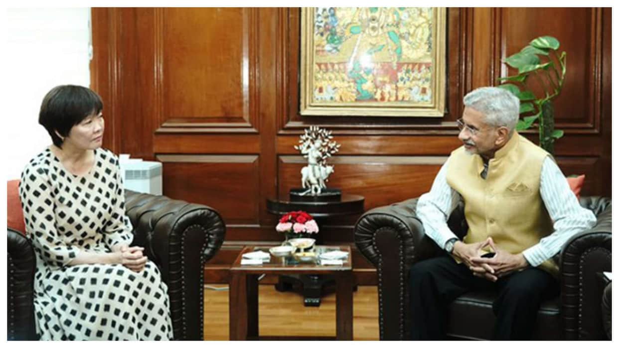 japan former pm shinzo abe wife meet with s jaishankar in delhi strategic relation of both countries