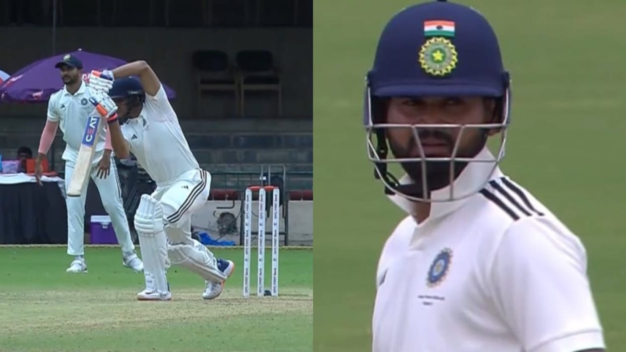 Duleep Trophy: Shubman Gill made 25 runs, India A trailing by 187 runs, Shreyas-Padikkal give India D lead