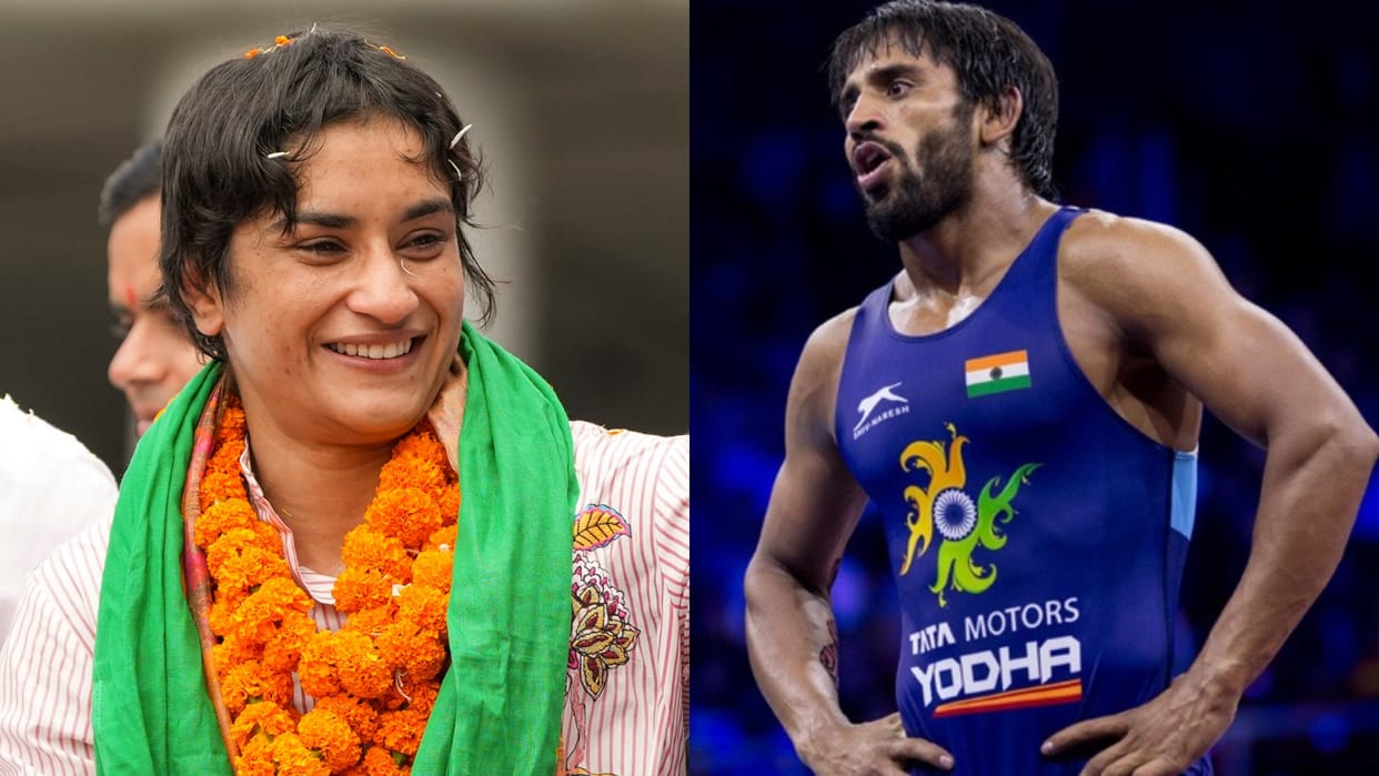 Educational Qualification of Bajrang Punia and Vinesh Phogat; Recently joined Congress Party