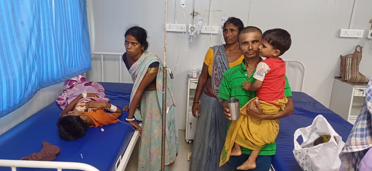 Bihar News : Health of 10 people deteriorated due to diarrhea in Munger, condition of three is critical