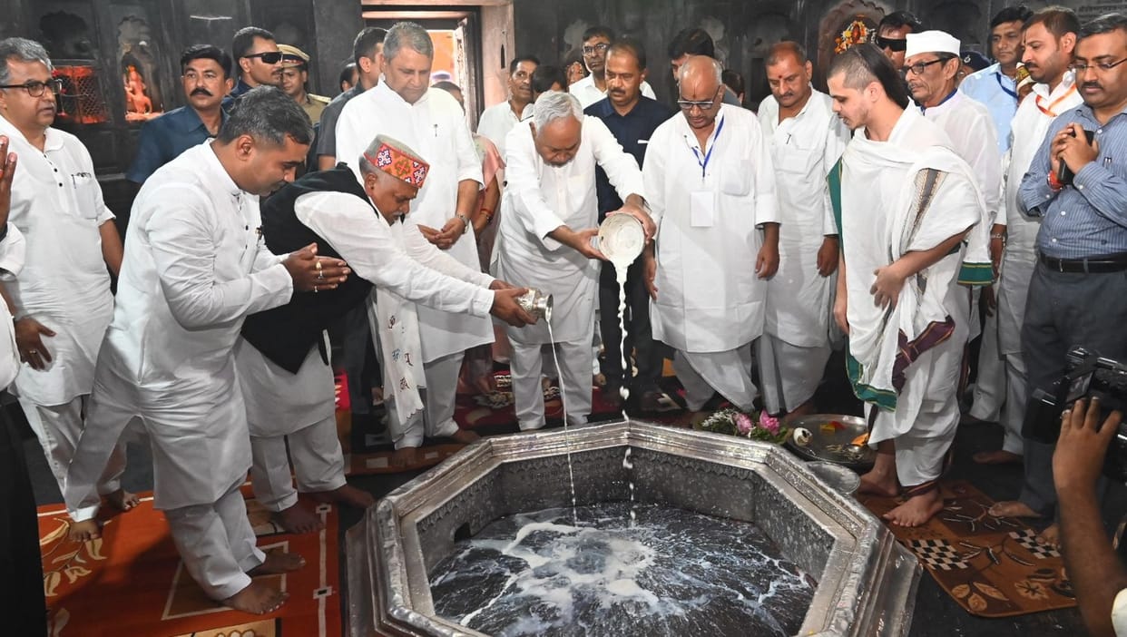 Bihar News: CM Nitish Kumar will be in Gaya today, will take stock of the preparations for Pitru Paksha Fair.