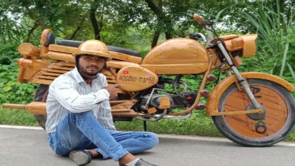 Bijnors youth made a bullet from wood, here is how it works