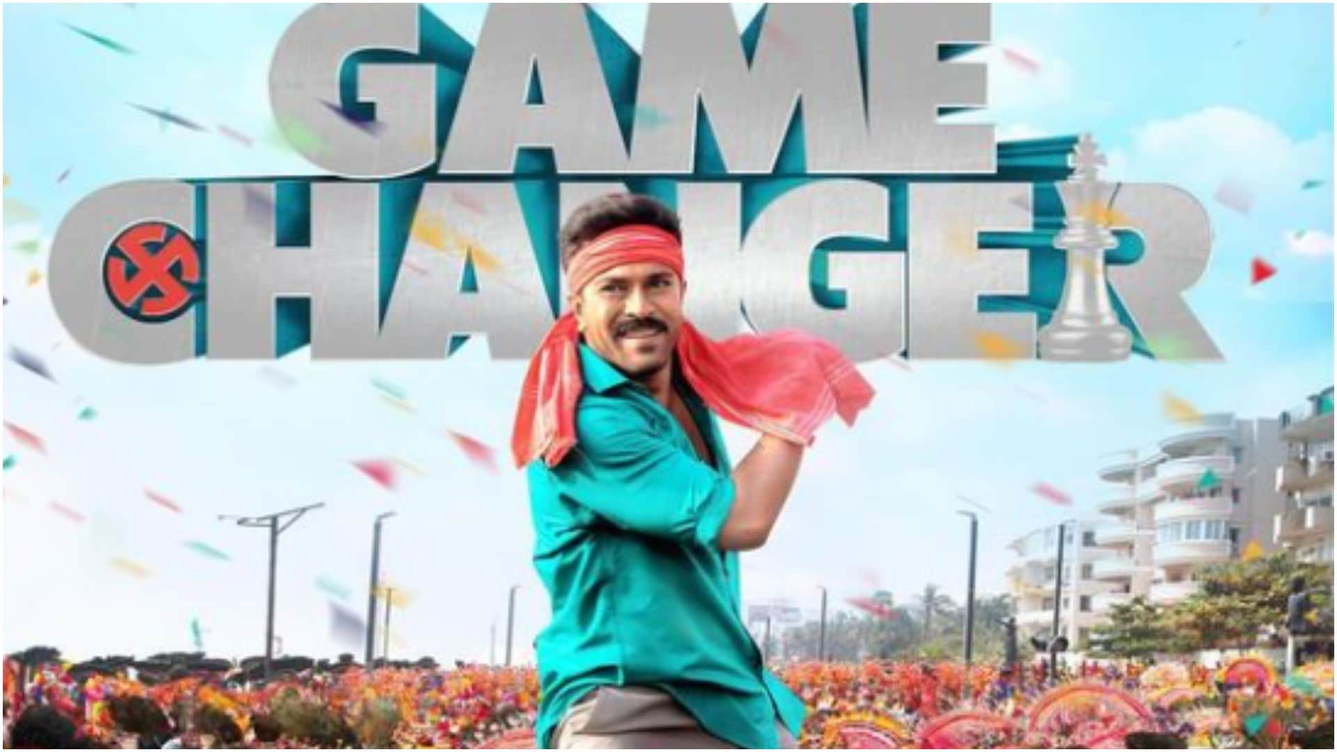 Game Changer teaser creates record as it crosses 70 Million views in 24 hours ram charan S Shankar film