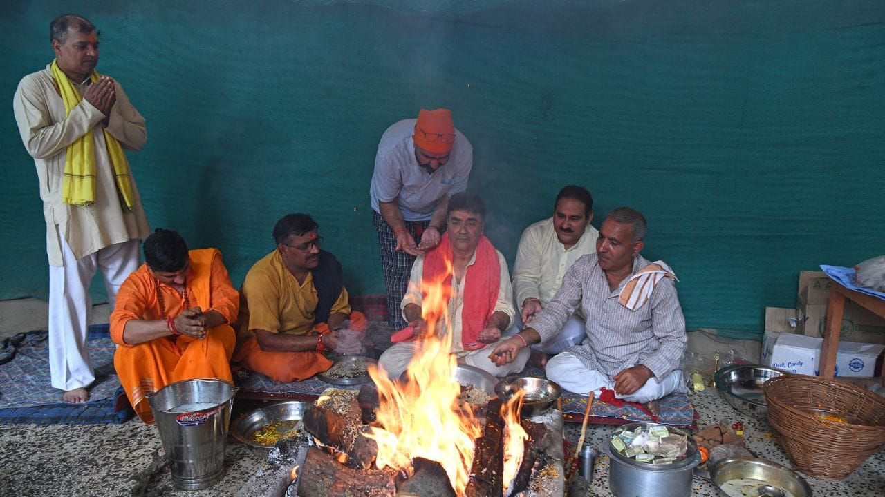 Ganesh Chaturthi celebrations in Jammu and Kashmir, Kashmiri Pandits worshiped in Srinagar