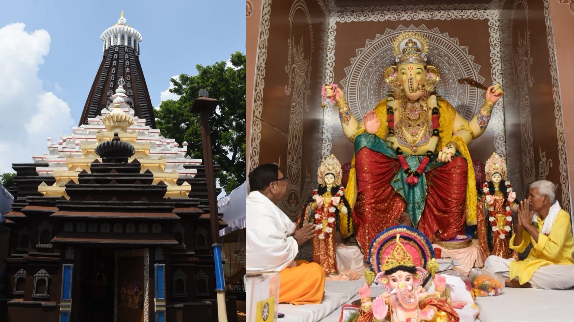 Pics of Ganesh Utsav celebration in Lucknow.