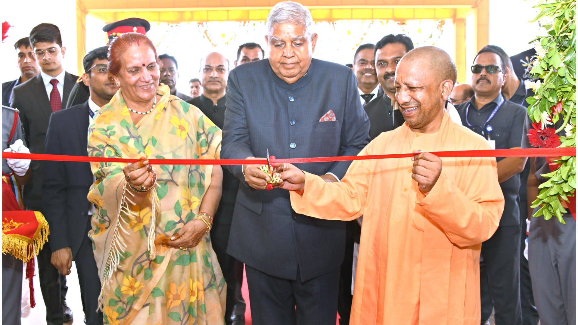 Vice President Jagdeep Dhankar said in Gorakhpur that before 17, people were scared in UP