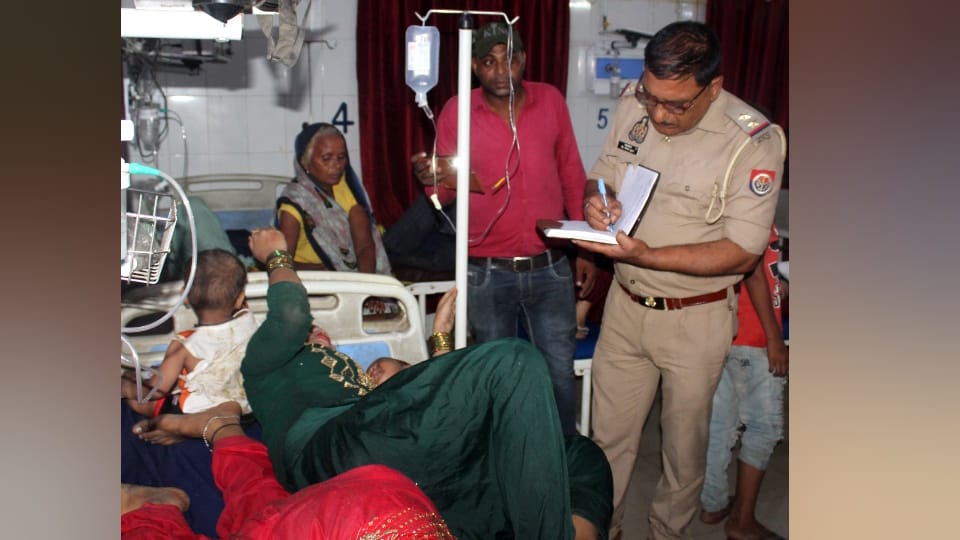 Hathras Road Accident News injured kept looking for oxygen health services were in shambles again