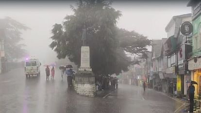 Himachal Weather: Heavy rainfall in Shimla, weather likely to remain bad for a week in many parts of the stat