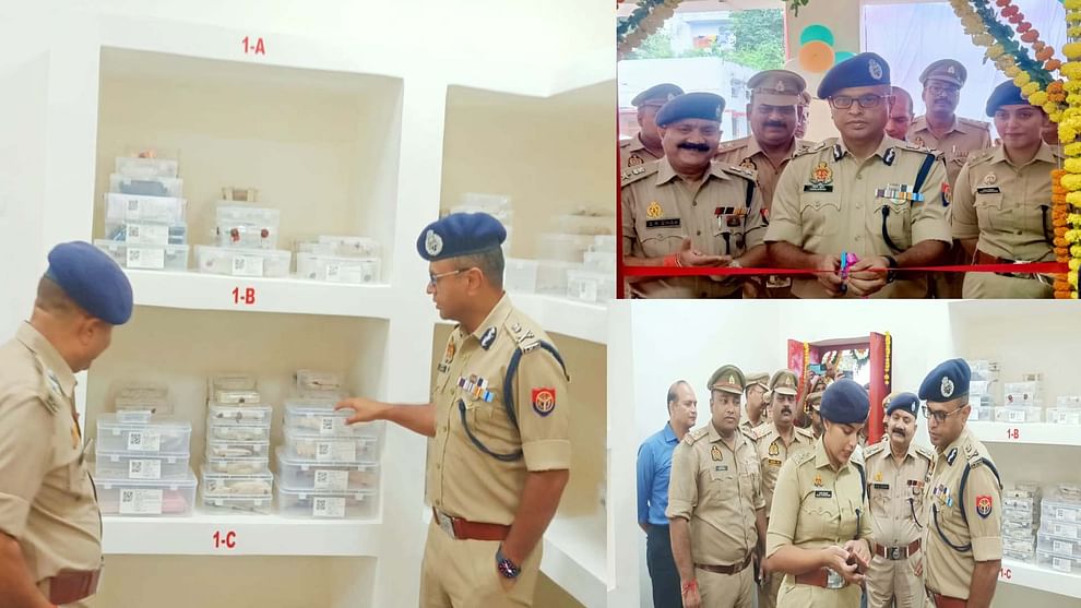 Kanpur: E-Malkhana started in Cantonment police station, now details of goods will be available with one click