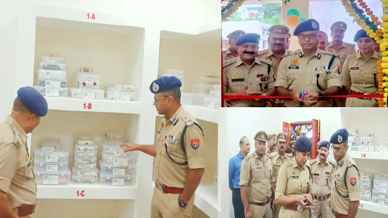Kanpur: E-Malkhana started in Cantonment police station, now details of goods will be available with one click