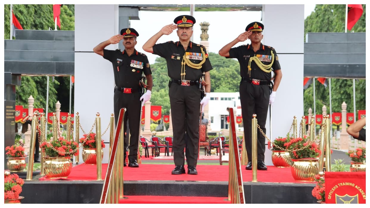 indian army vice chief ns raja subramani said military strong both pakistan china borders