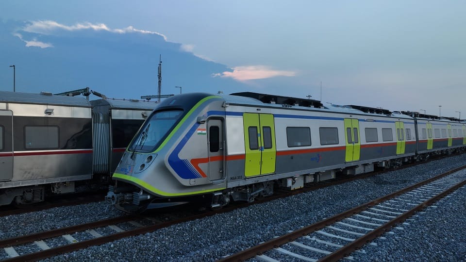 Meerut Metro coach unveiled at Duhai depot operations to begin in 2025