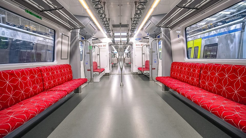Meerut Metro coach unveiled at Duhai depot operations to begin in 2025