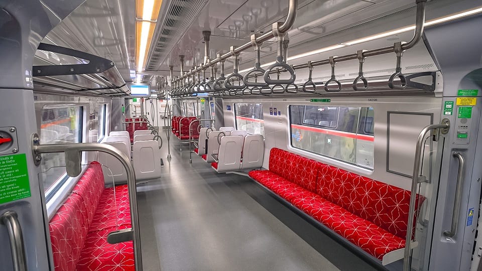 Meerut Metro coach unveiled at Duhai depot operations to begin in 2025