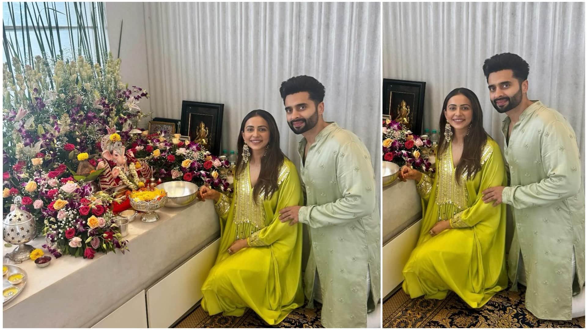 Bollywood Celebrities Ganesh Chaturthi Look Photos From Shilpa Shetty To Rakul Preet Singh