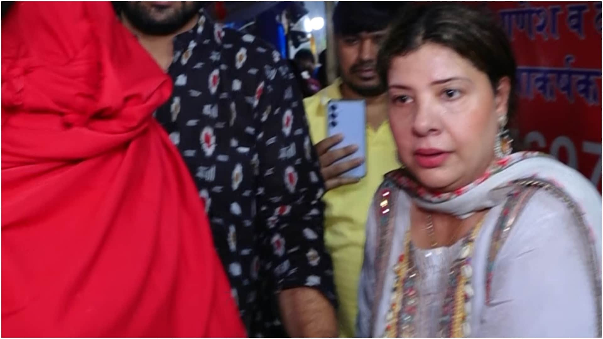 Celebs like Rajshree More Deepshikha Nagpal Sambhavna Seth Smriti Mandhana spotted for Ganesh Chaturthi 2024