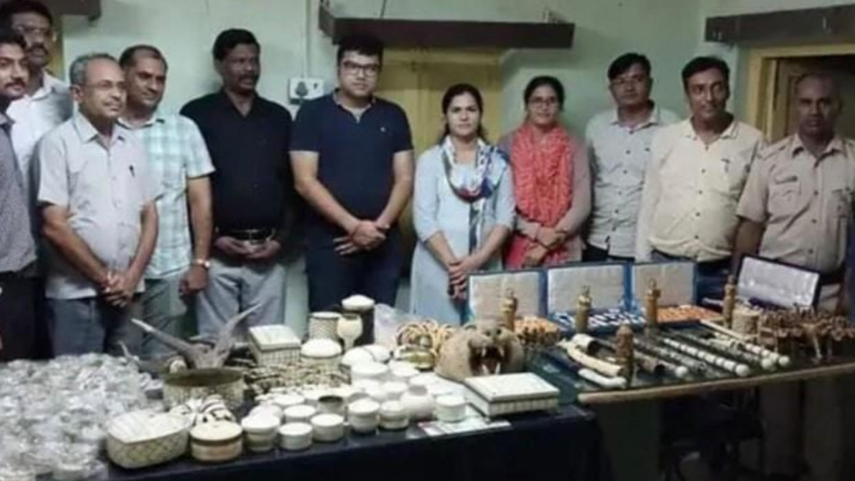 Two smugglers arrested with leopard's head in Jodhpur