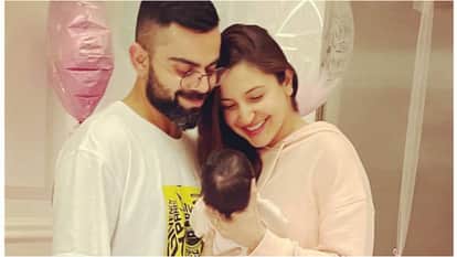 Anushka Sharma reached with husband Virat kohli to listen to Krishna Das Kirtan in Nesco Mumbai video viral