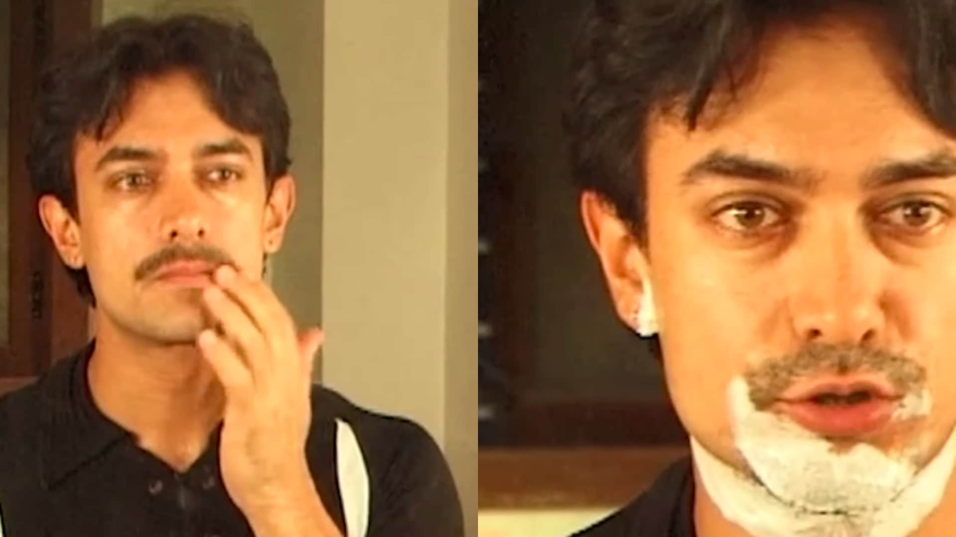 Aamir Khan tried so many moustache for his look for Lagaan but director Ashutosh Gowariker refused the idea