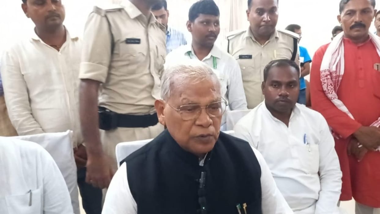 Bihar News : HAM Secular party Jitan Ram Manjhi targeted bihar government, favour of liquor ban