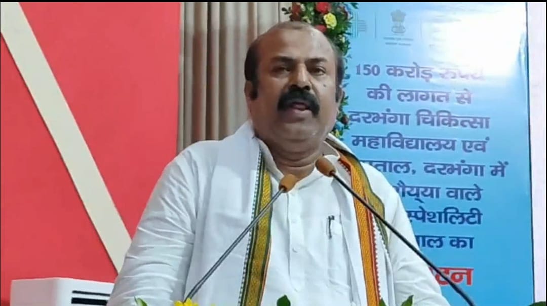 Bihar News: Minister Madan exposed himself to JP Nadda, gave a big statement regarding health services.