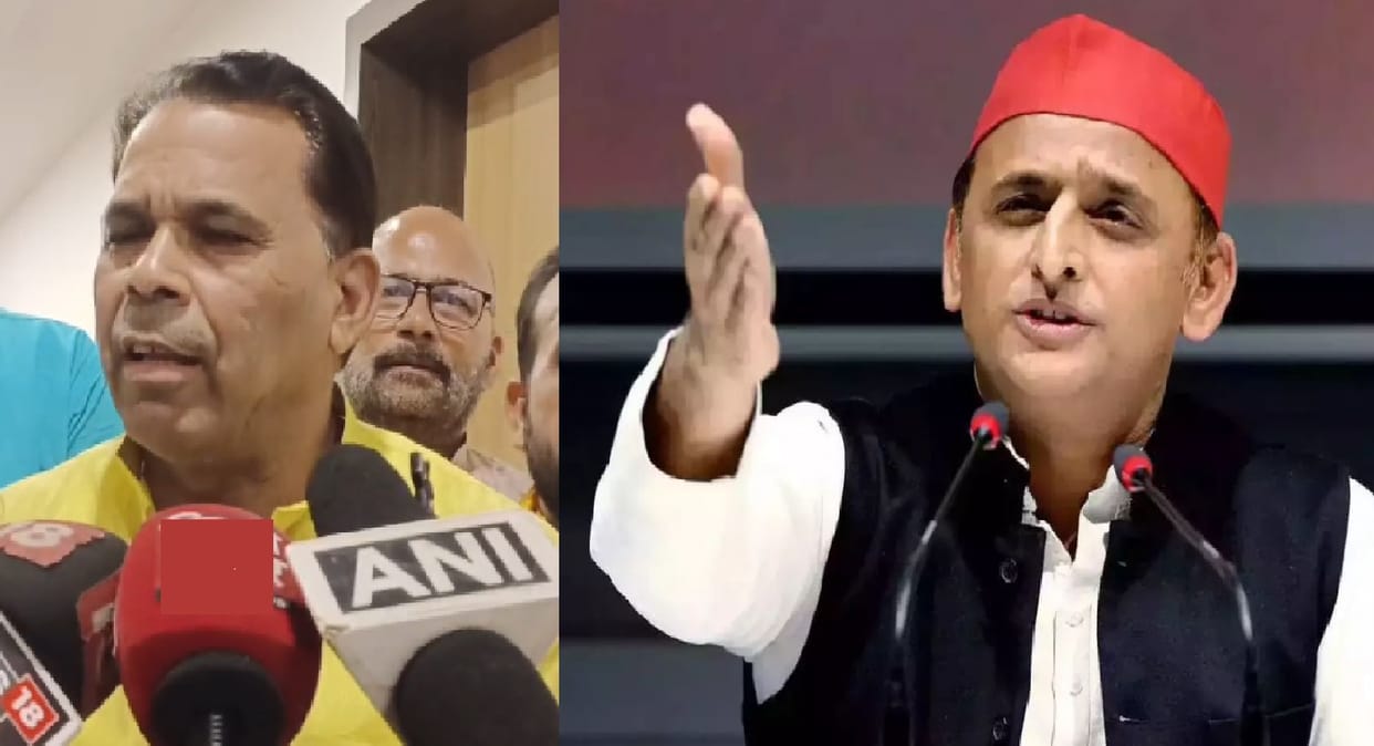 Minister Narendra Kashyap angry at Akhilesh, said he tries to give communal colour to the incident