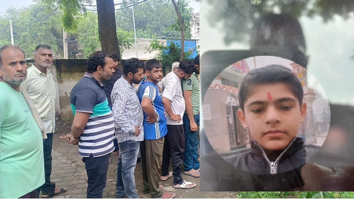 body of 15 year-old student was found hanging from noose in Aryanagar, Sonipat, family members blamed teacher