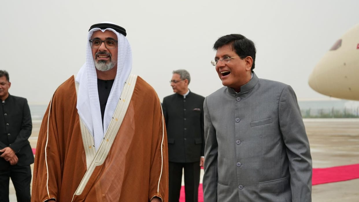 Abu Dhabi Crown Prince Sheikh Khaled bin Mohamed bin Zayed Al Nahyan arrived in Delhi Know updates in hindi
