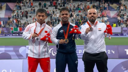 Navdeep won silver with personal best performance in javelin throw India got 29th medal in Paris Paralympics